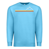 Ocean Blue mt. bachelor   mount bachelor Premium Sweatshirt - linhVisuals