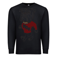Black mississipp state shirt Premium Sweatshirt - linhVisuals