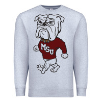 Heather Grey mississipp state shirt Premium Sweatshirt - linhVisuals