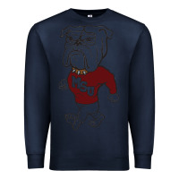Navy mississipp state shirt Premium Sweatshirt - linhVisuals