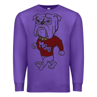 Purple mississipp state shirt Premium Sweatshirt - linhVisuals