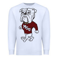 White mississipp state shirt Premium Sweatshirt - linhVisuals
