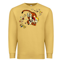 Antique Gold calvin Premium Sweatshirt - linhVisuals