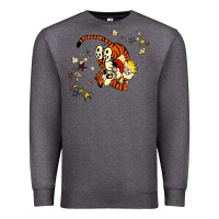 Charcoal Heather calvin Premium Sweatshirt - linhVisuals
