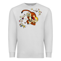 Dove Grey calvin Premium Sweatshirt - linhVisuals