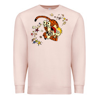 Pale Pink calvin Premium Sweatshirt - linhVisuals