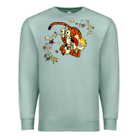 Seafoam calvin Premium Sweatshirt - linhVisuals