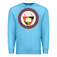 Ocean Blue college of the holy cross Premium Sweatshirt - linhVisuals