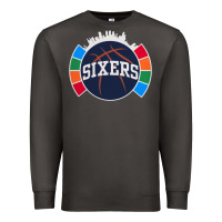Smoke sixers basketball Premium Sweatshirt - linhVisuals