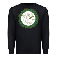 Black george mason university Premium Sweatshirt - linhVisuals