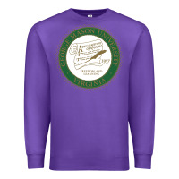 Purple george mason university Premium Sweatshirt - linhVisuals