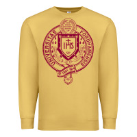 Antique Gold f0rdham university Premium Sweatshirt - linhVisuals