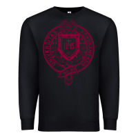 Black f0rdham university Premium Sweatshirt - linhVisuals