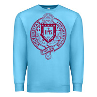 Ocean Blue f0rdham university Premium Sweatshirt - linhVisuals