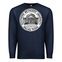 Navy southern methodist university Premium Sweatshirt - linhVisuals