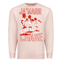 Pale Pink ja'marr chase Premium Sweatshirt - linhVisuals