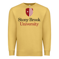 Antique Gold stony brook university Premium Sweatshirt - linhVisuals