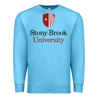 Ocean Blue stony brook university Premium Sweatshirt - linhVisuals