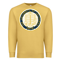 Antique Gold university of california, davis Premium Sweatshirt - linhVisuals