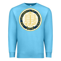 Ocean Blue university of california, davis Premium Sweatshirt - linhVisuals