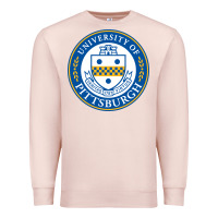 Pale Pink university of pittsburgh Premium Sweatshirt - linhVisuals