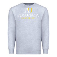 Heather Grey Augustana university, Apparel Premium Sweatshirt - linhVisuals