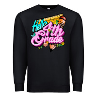 Black hello 4th grade Premium Sweatshirt - JahusDesignShop