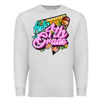 Dove Grey hello 4th grade Premium Sweatshirt - JahusDesignShop