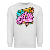 Oatmeal Heather hello 4th grade Premium Sweatshirt - JahusDesignShop