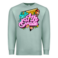 Seafoam hello 4th grade Premium Sweatshirt - JahusDesignShop