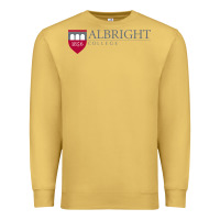 Antique Gold albright college vectorized Premium Sweatshirt - linhVisuals