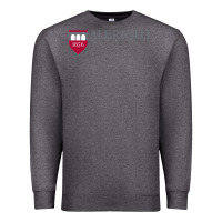 Charcoal Heather albright college vectorized Premium Sweatshirt - linhVisuals