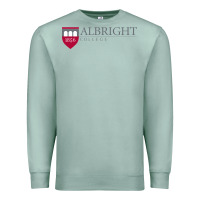 Seafoam albright college vectorized Premium Sweatshirt - linhVisuals