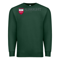 Sports Green albright college vectorized Premium Sweatshirt - linhVisuals