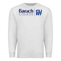 Oatmeal Heather baruch college vectorized Premium Sweatshirt - linhVisuals