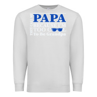 Dove Grey they call me papa because i'm too cool to be grandpa Premium Sweatshirt - linhVisuals