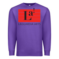Purple fiorello h. laguardia high school of music Premium Sweatshirt - linhVisuals