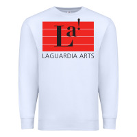 White fiorello h. laguardia high school of music Premium Sweatshirt - linhVisuals