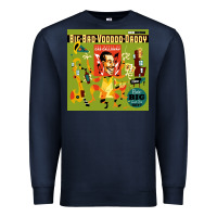 Navy big bad voodoo daddy Premium Sweatshirt - linhVisuals