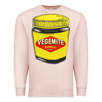 Pale Pink vegemite Premium Sweatshirt - linhVisuals