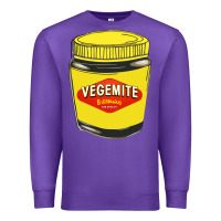 Purple vegemite Premium Sweatshirt - linhVisuals