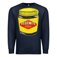 Navy vegemite Premium Sweatshirt - linhVisuals
