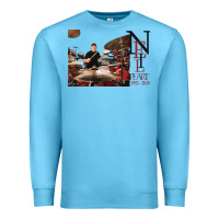 Ocean Blue neil peart r.i.p Premium Sweatshirt - linhVisuals