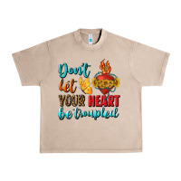 French Oak Don't Let Your Heart Be Troupled Urban Heavy Tee - BundleAndBundleShop