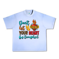 Grape Ice Don't Let Your Heart Be Troupled Urban Heavy Tee - BundleAndBundleShop
