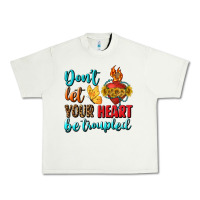 Pistachio Don't Let Your Heart Be Troupled Urban Heavy Tee - BundleAndBundleShop