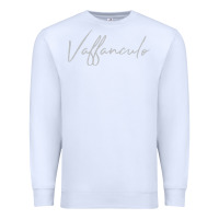 White vaffanculo essential Premium Sweatshirt - linhVisuals