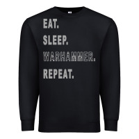 Black warhammer Premium Sweatshirt - linhVisuals