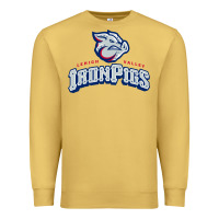 Antique Gold lehigh valley ironpigs Premium Sweatshirt - linhVisuals