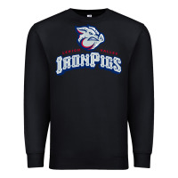 Black lehigh valley ironpigs Premium Sweatshirt - linhVisuals